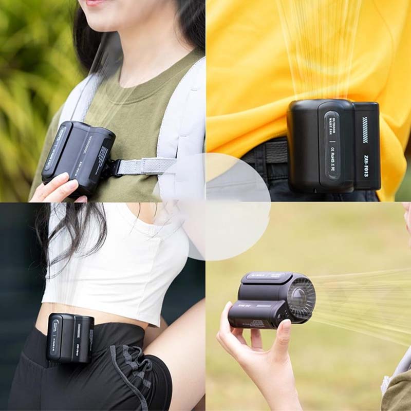 Portable Waist Clip Fan