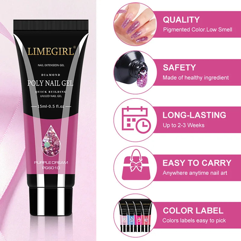 Polygel Nail Art Kit