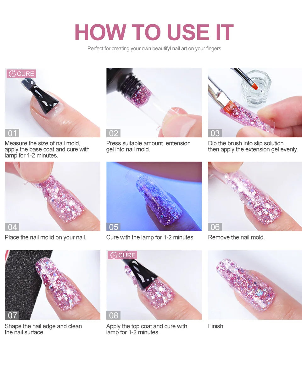 Polygel Nail Art Kit