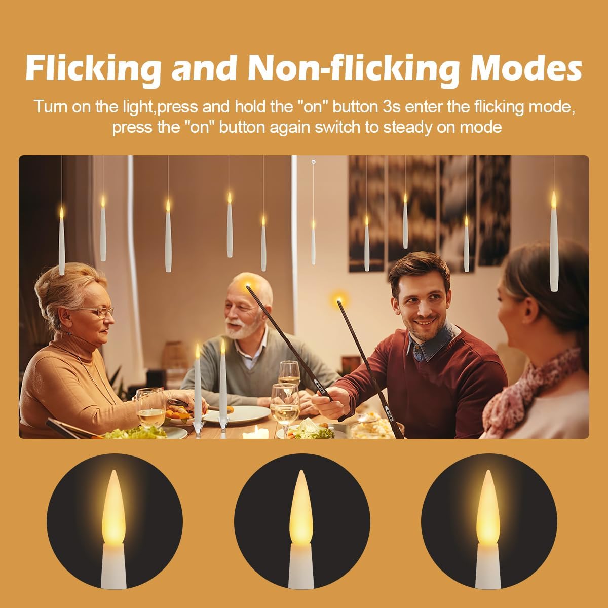 Floating Magic Candles