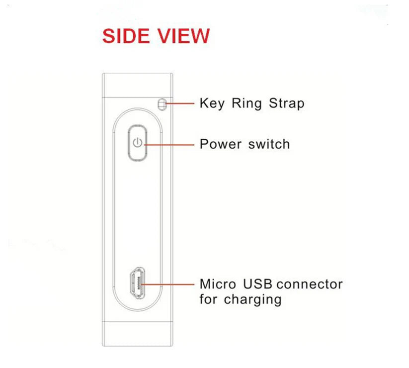 Laser Projection Bluetooth Virtual Keyboard