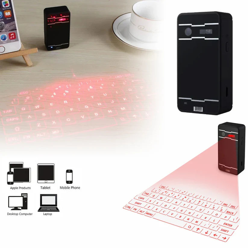 Laser Projection Bluetooth Virtual Keyboard