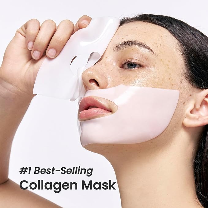 BIODANCE Bio-Collagen Real Deep Mask, Hydrating Overnight Mask, Pore Minimizing, Elasticity Improvement