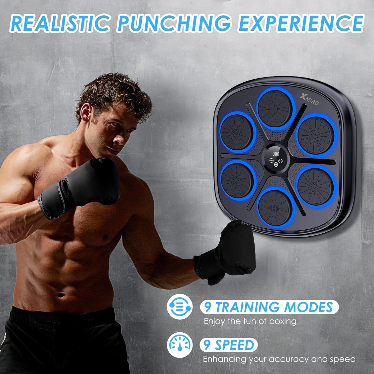 Music Boxing Machine with Wall Mount