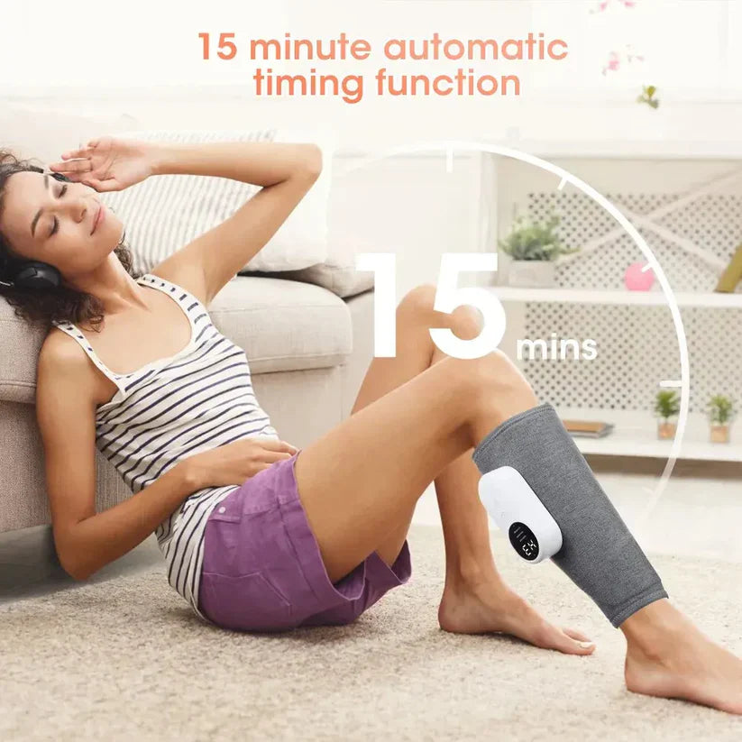 Wireless Smart Electric Leg Massager with 3 Modes