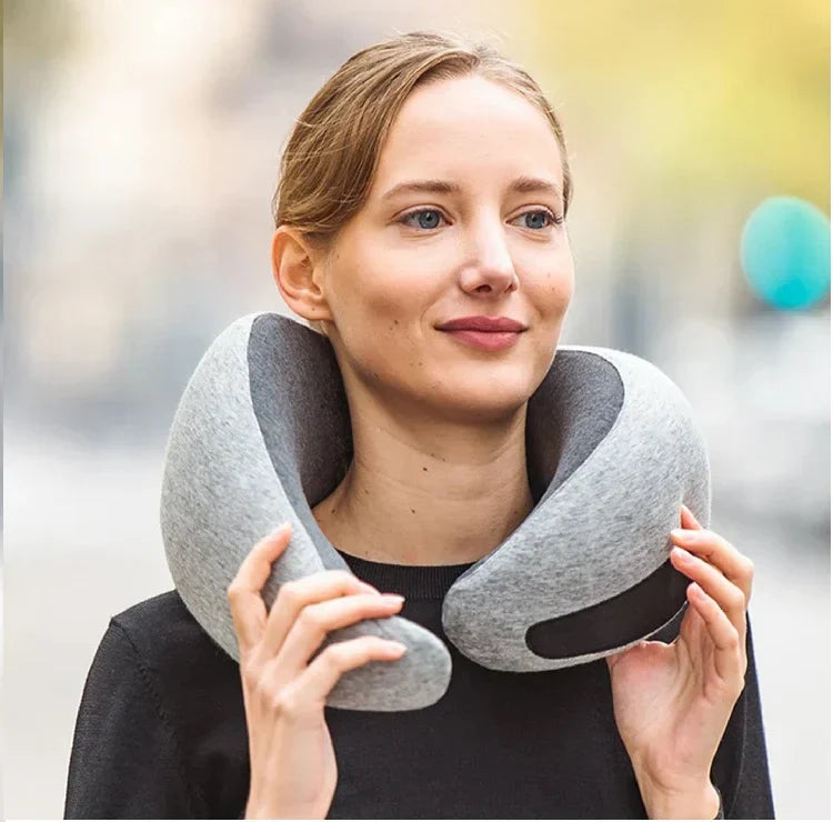 Ostrich pillow + eye mask for sleeping + earplugs