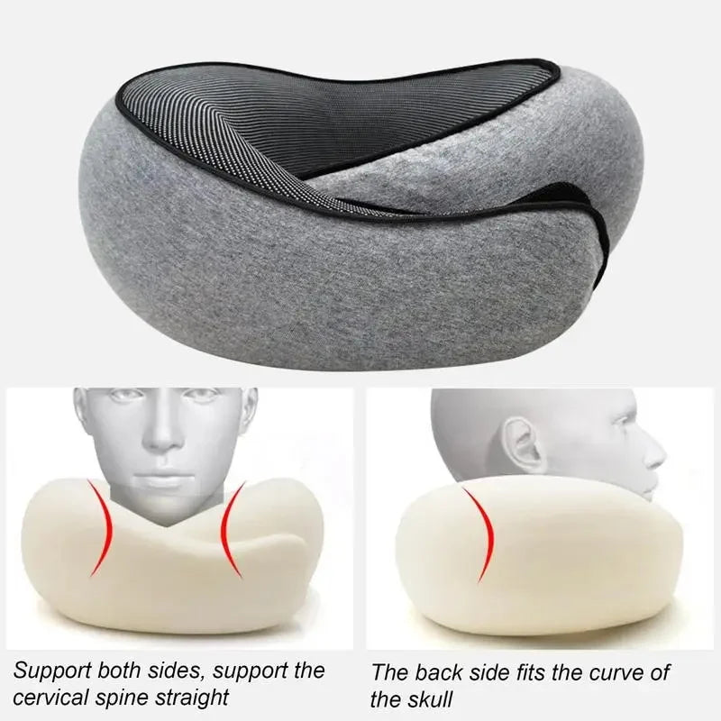 Ostrich pillow + eye mask for sleeping + earplugs