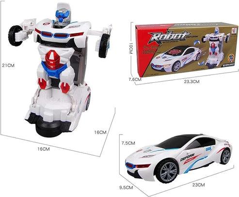 2-in-1 Robot Deform Car - Transforming Toy for Kids